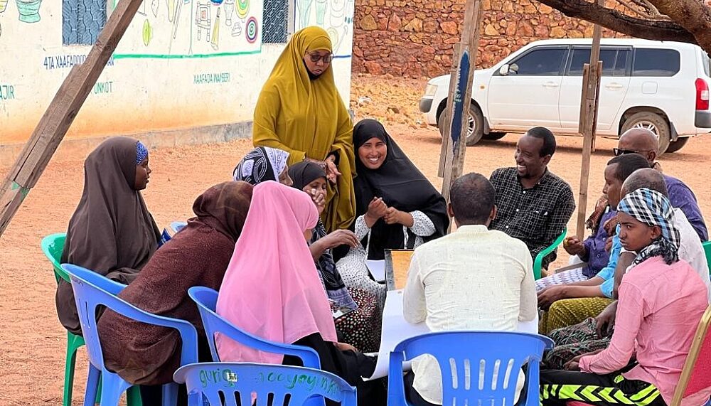 In Mataban, Somalia, we conducted a Shir where participants from different communities and societal groups came together to discuss local conflicts and the impacts of climate change.