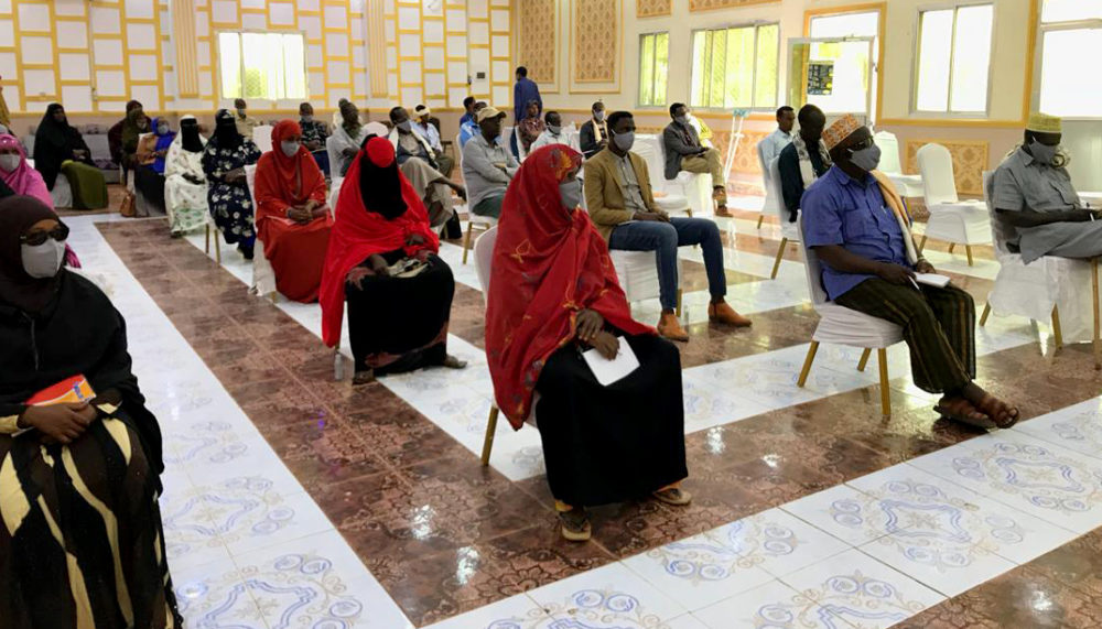 Participants at a shir.